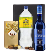 Buy & Send Harveys Bristol Cream Sherry with Lemonade Mixer Gift Box
